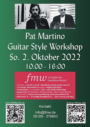 PAT MARTINO - WORKSHOP